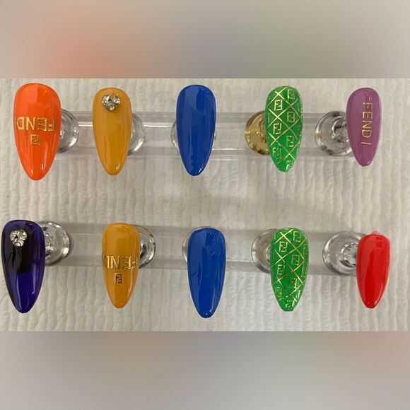 Color Theory gel pressons - Picture 8 of 11